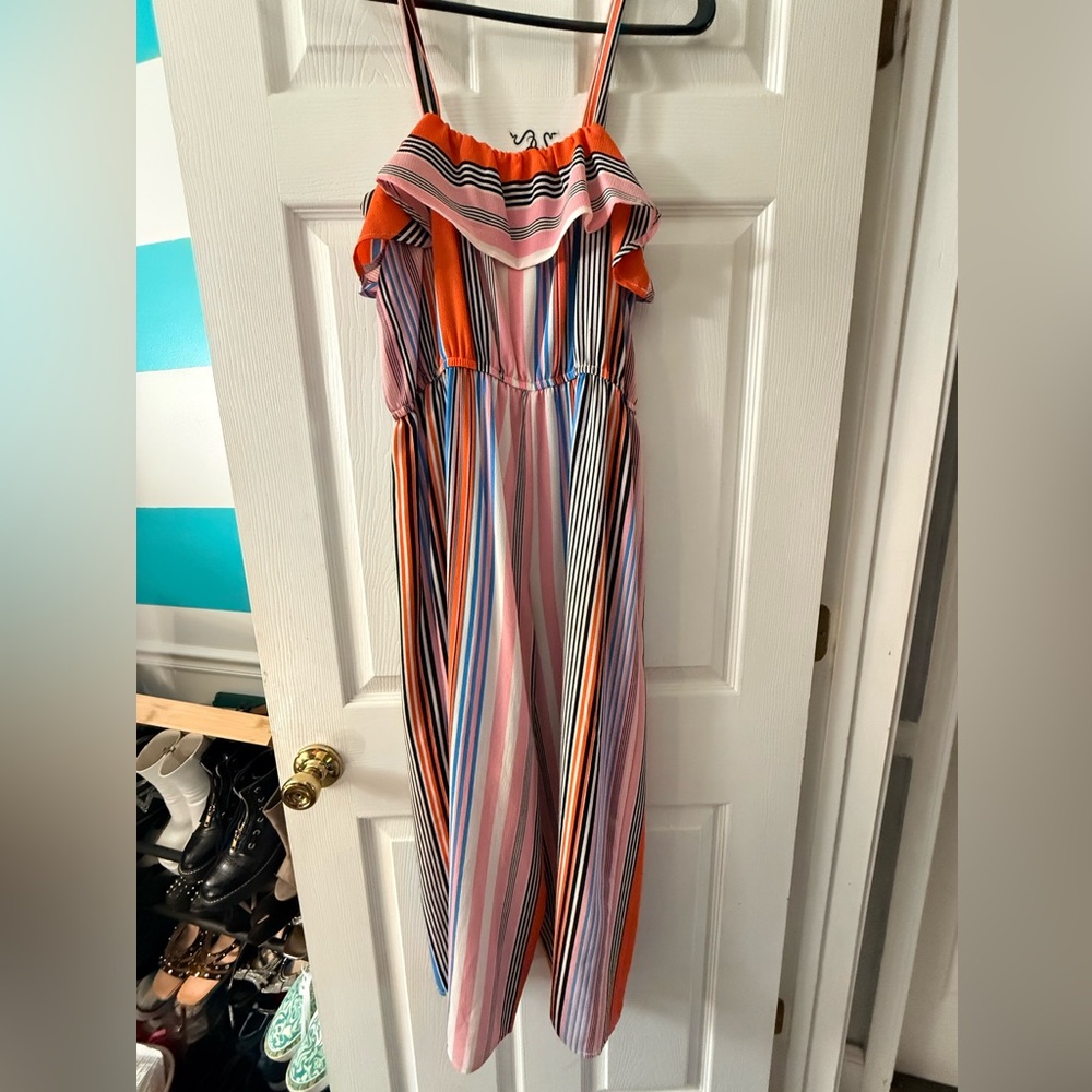 Colorful Striped Romper - Picture 5 of 5